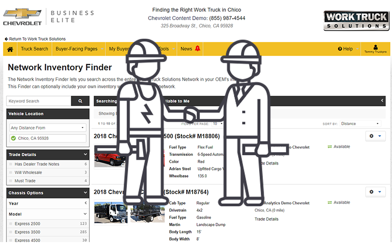 Network Inventory Finder Tool from Work Truck Solutions
